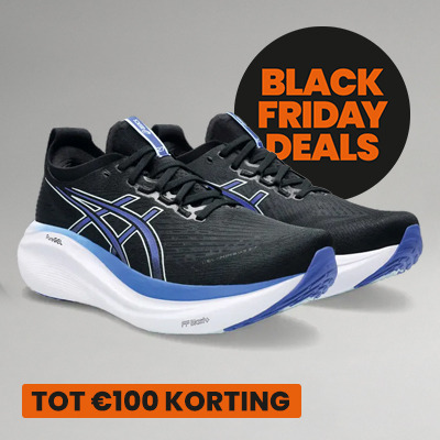 Hardloopschoenen tot €100 korting