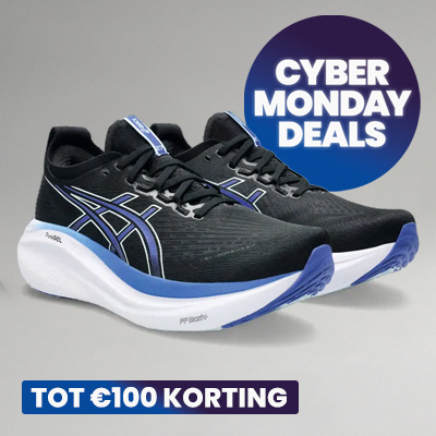 Hardloopschoenen tot €100 korting