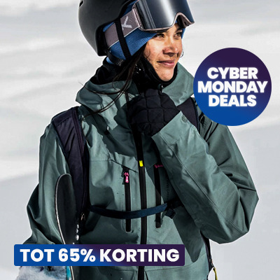 Wintersportkleding tot 65% korting