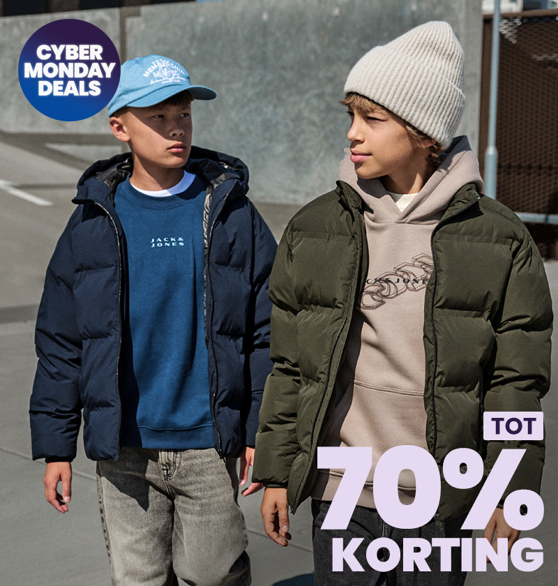 Jassen tot 70% korting