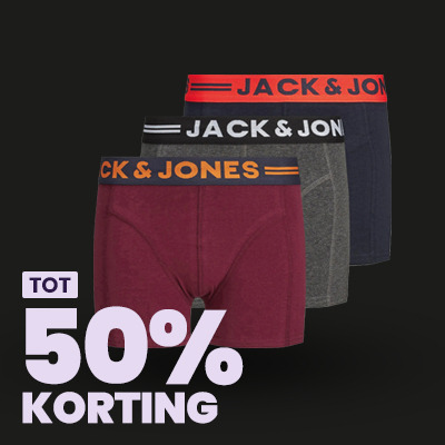 Ondergoed tot 50% korting