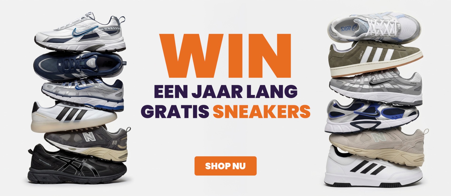 Win een jaar lang gratis sneakers
