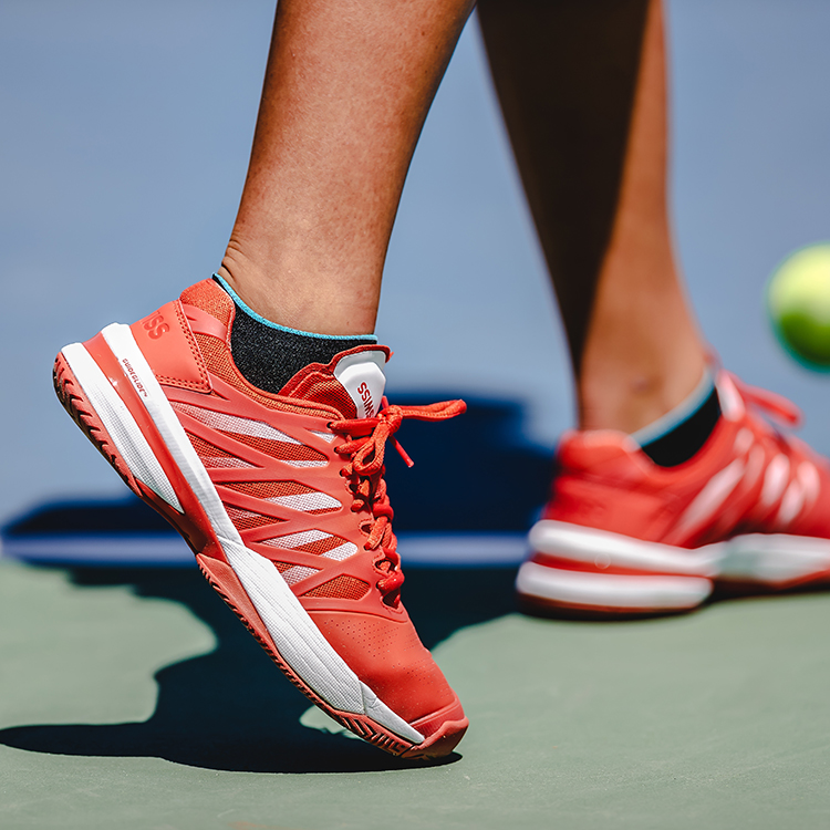 Wat voor schoenen draag je tijdens tennis?